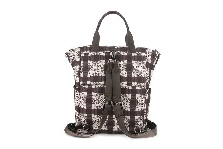 Bookbag Ke'olu Quilt Palaka Brown