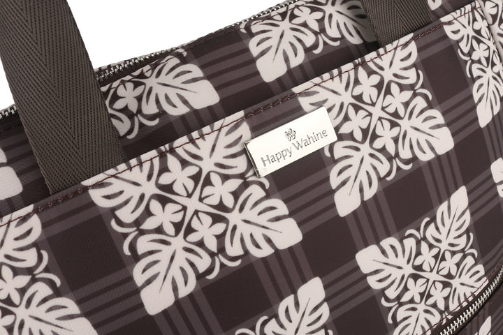 Bookbag Ke'olu Quilt Palaka Brown