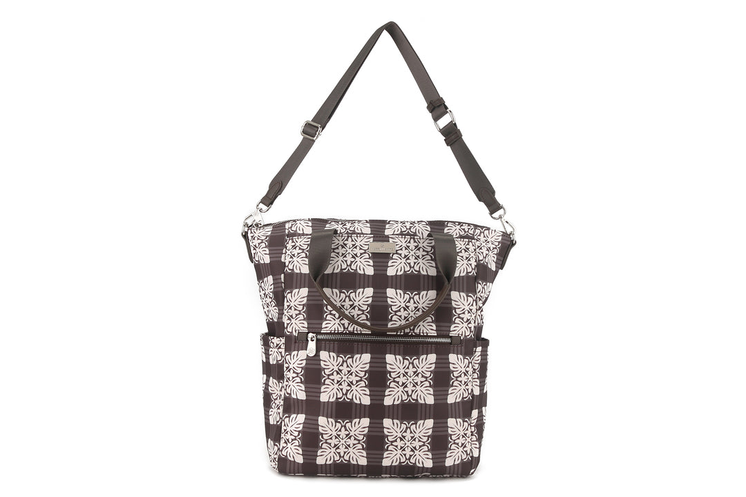Bookbag Ke'olu Quilt Palaka Brown