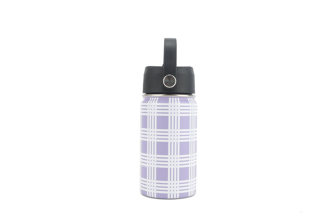 Insulated Water Bottle 12oz Palaka Purple