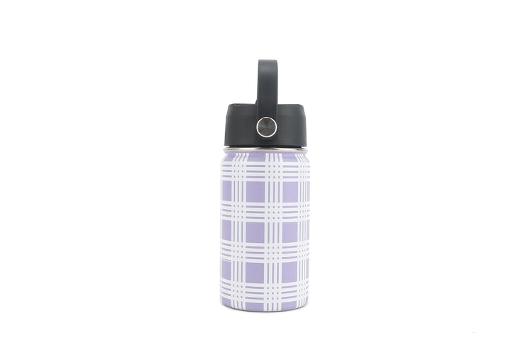 Insulated Water Bottle 12oz Palaka Purple