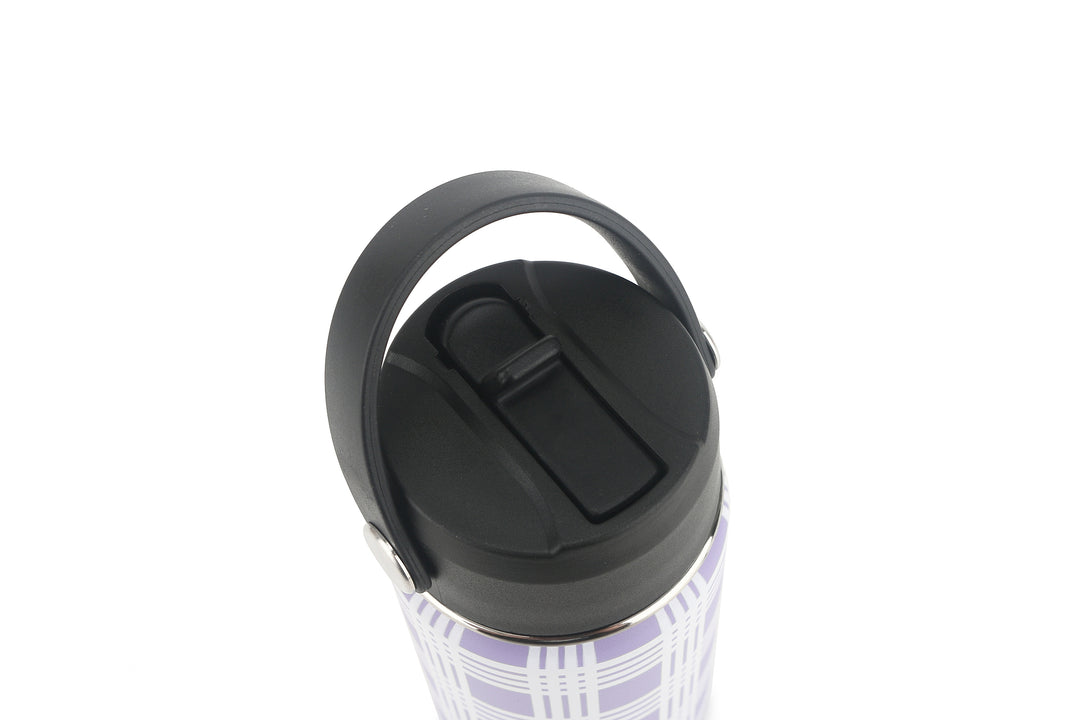Insulated Water Bottle 12oz Palaka Purple