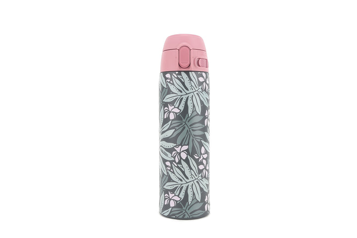 Insulated Water Bottle 15oz Lauae Dark Grey