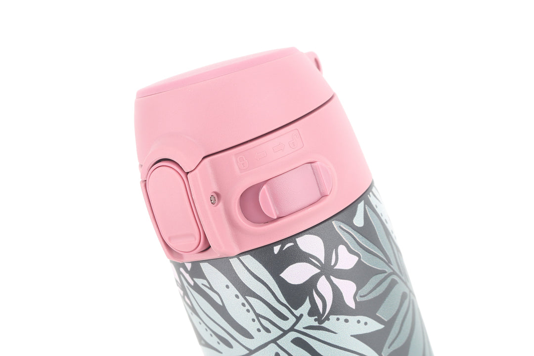 Insulated Water Bottle 15oz Lauae Dark Grey