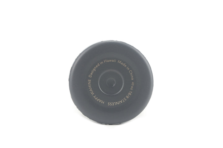 Insulated Water Bottle 40oz Lauae Dark Grey