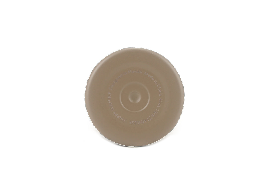 Insulated Water Bottle 40oz Quilt Palaka Brown