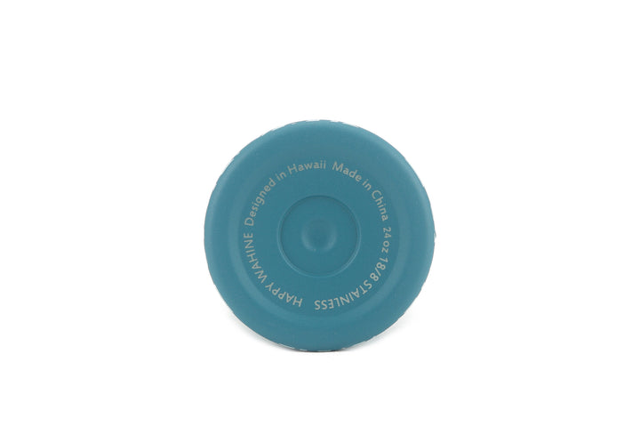 Insulated Water Bottle 24oz Hebrew Shells Teal