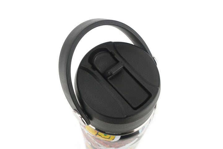 Insulated Water Bottle 24oz Plate Lunch Black