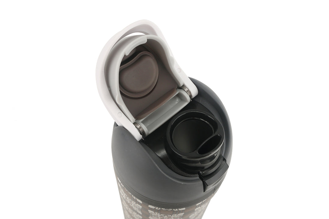 Insulated Water Bottle 24oz Snap Quilt Palaka Brown