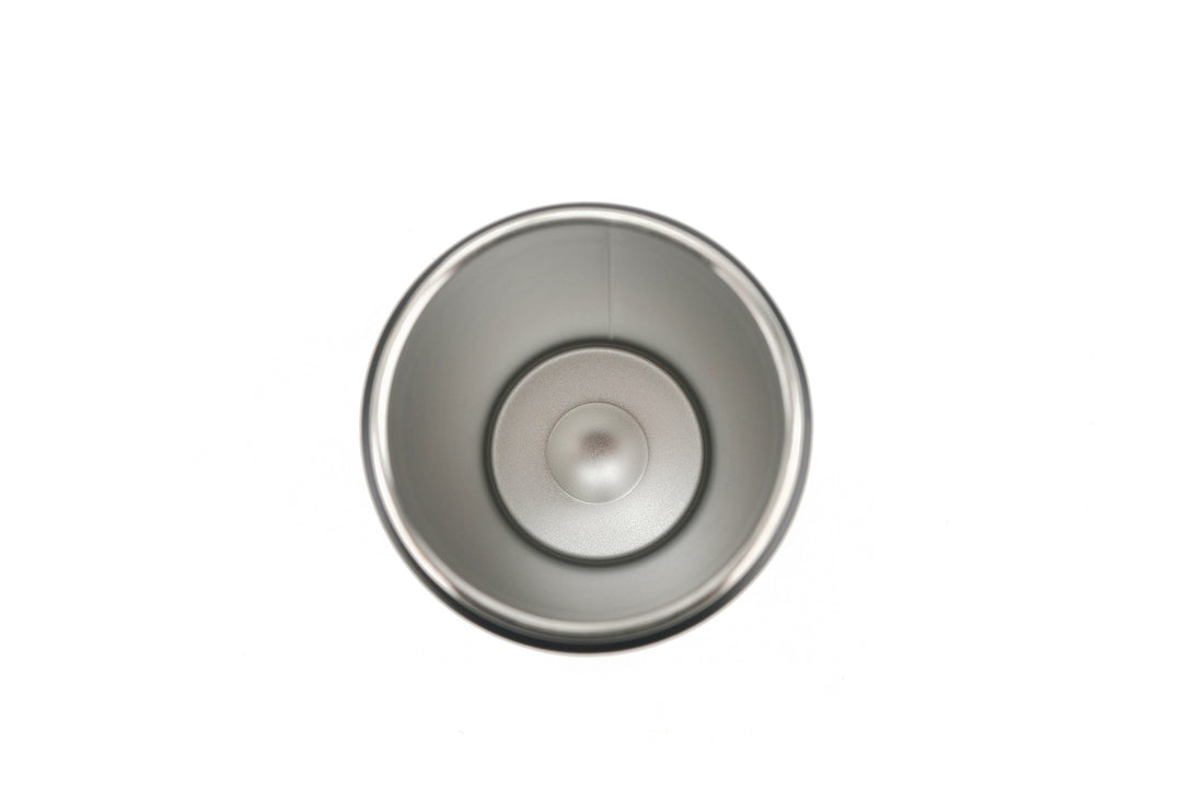 Insulated Water Bottle 24oz Snap Plate Lunch Black