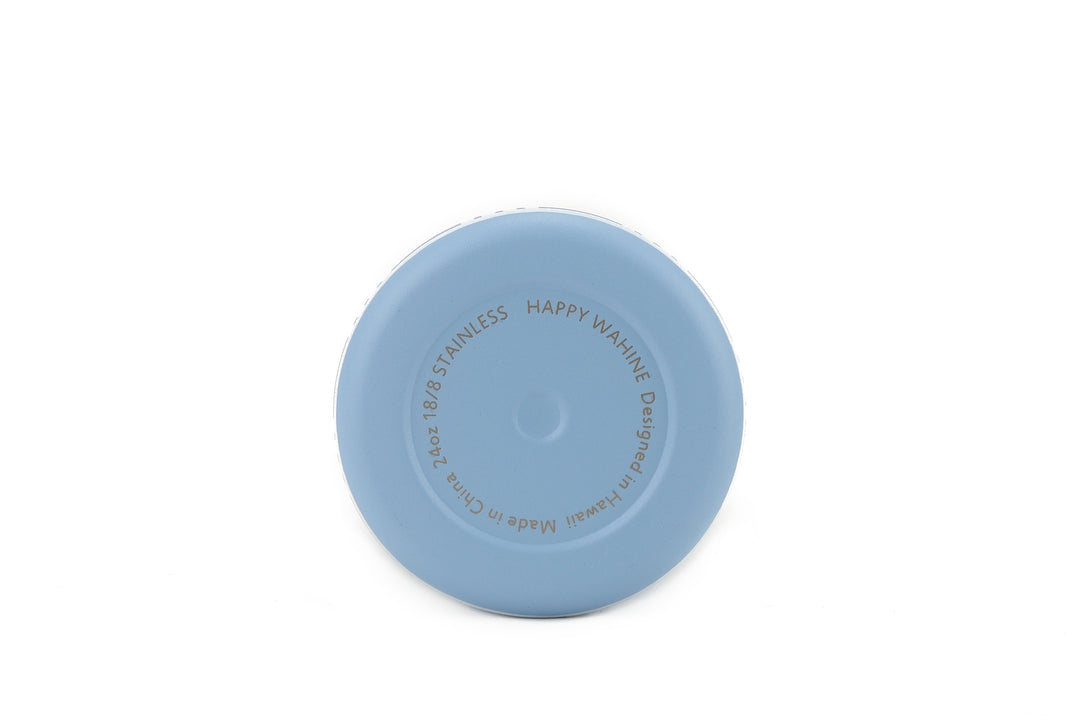 Insulated Water Bottle 24oz Snap Palaka Blue