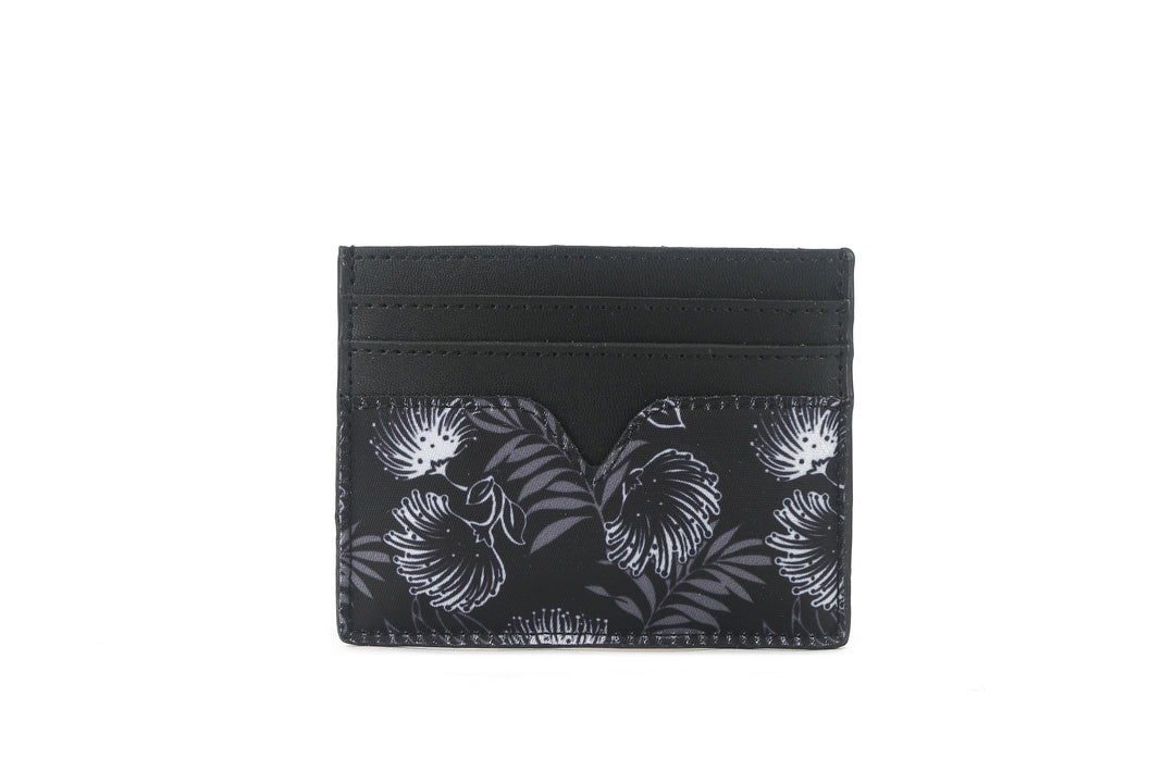 Card Case Meilany Ke'olu Lehua Black