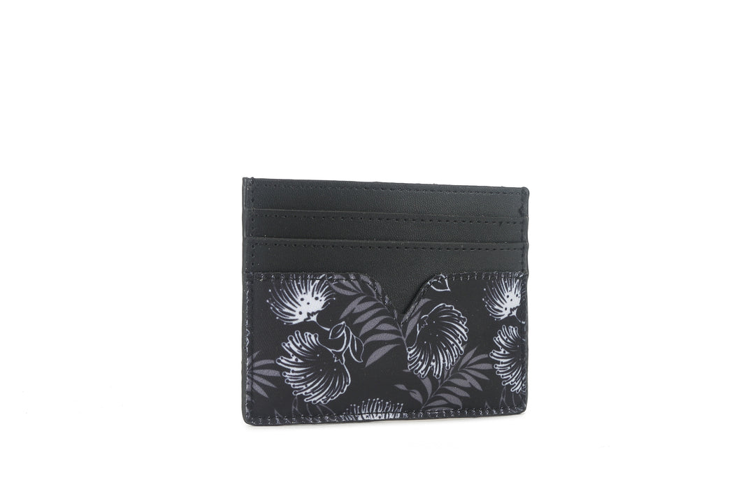Card Case Meilany Ke'olu Lehua Black