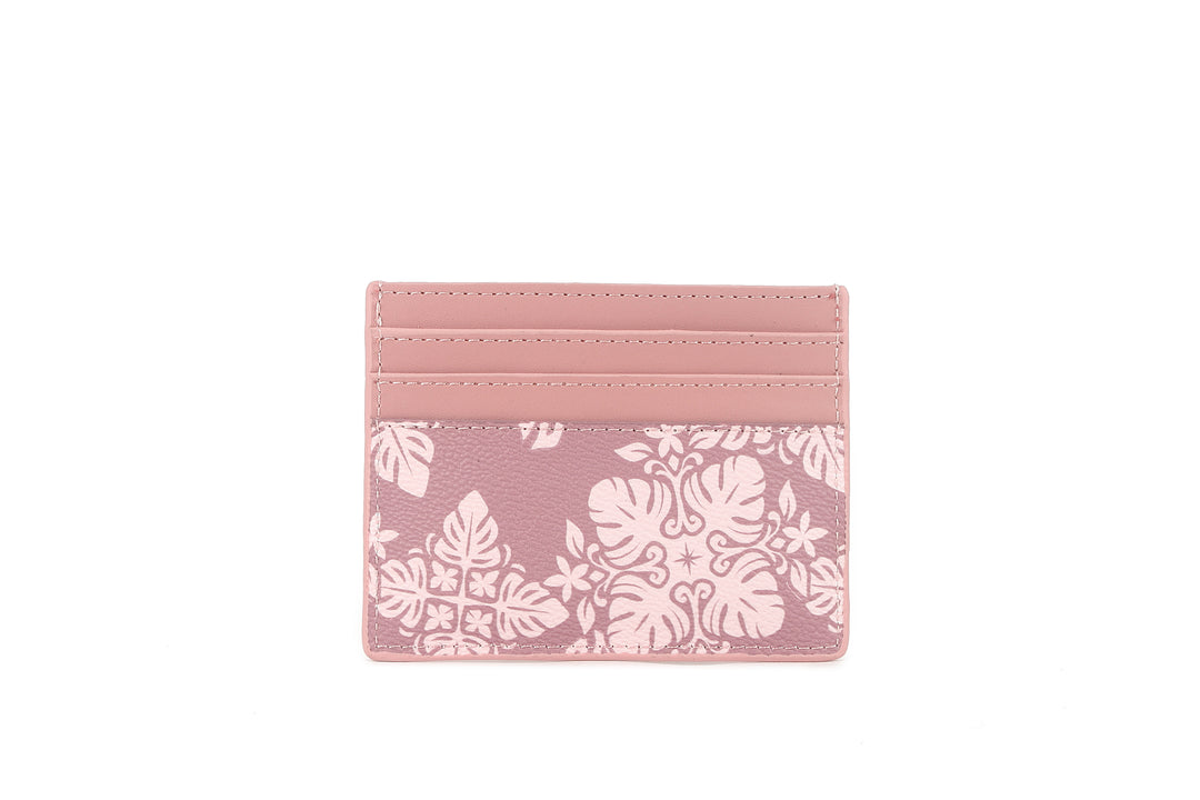 Card Case Meilany Quilt Dusty Rose