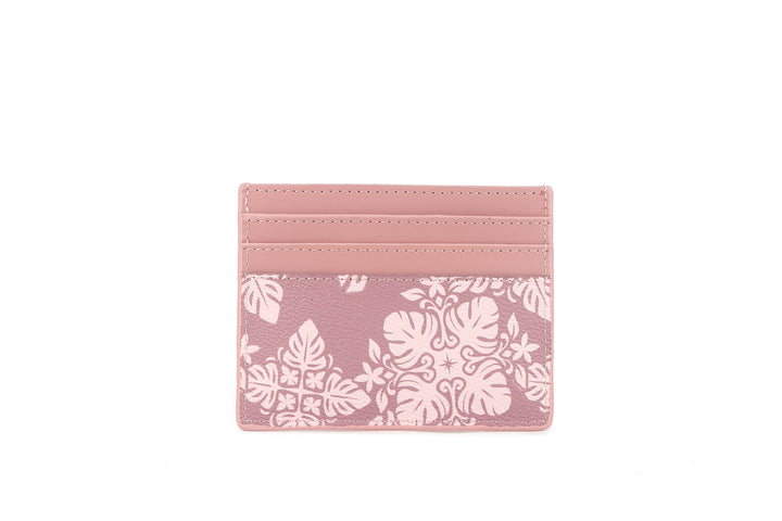 Card Case Meilany Quilt Dusty Rose