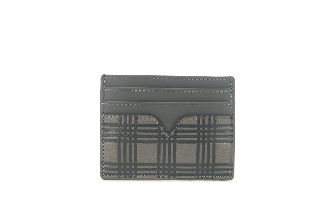 Card Case Meilany Palaka Embossed Grey