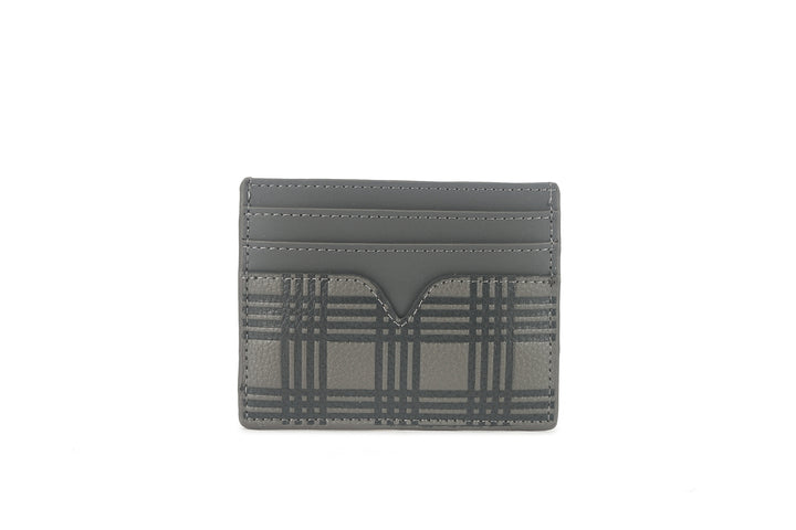 Card Case Meilany Palaka Embossed Grey