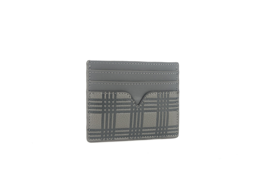 Card Case Meilany Palaka Embossed Grey