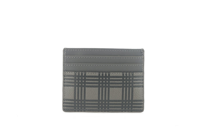 Card Case Meilany Palaka Embossed Grey