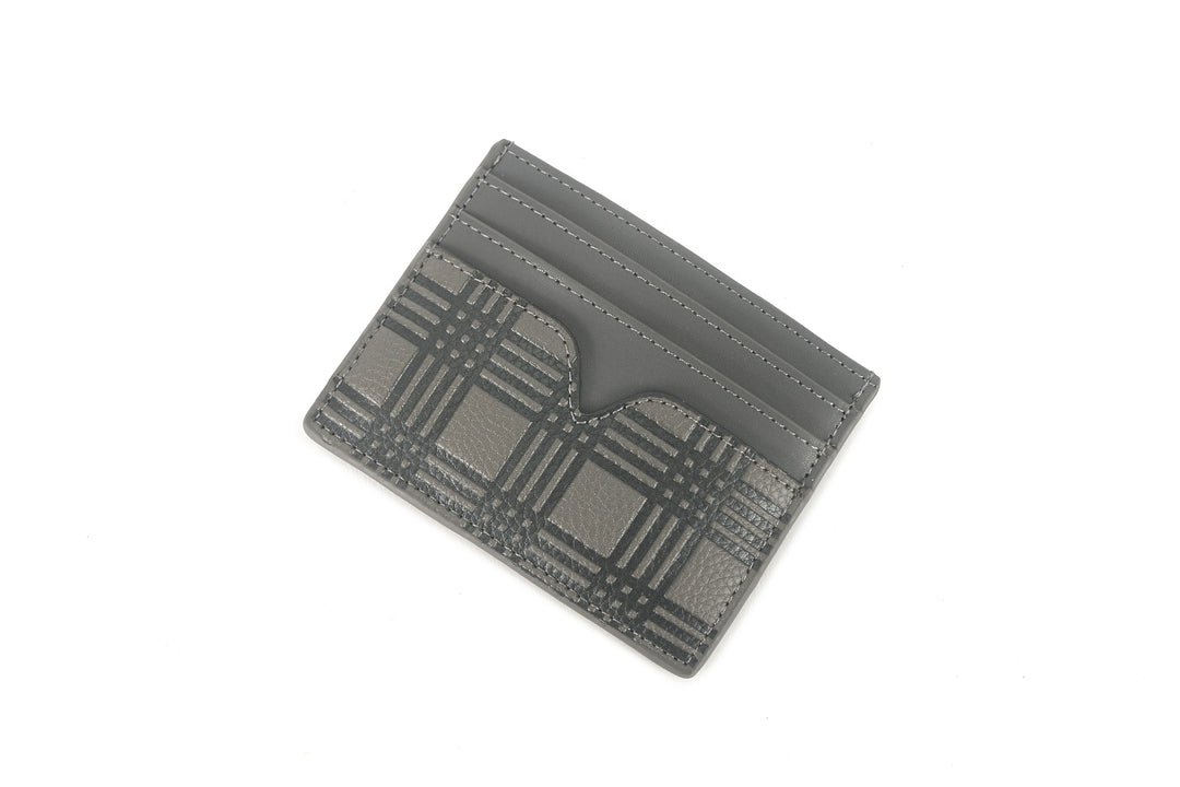 Card Case Meilany Palaka Embossed Grey