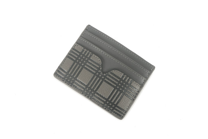 Card Case Meilany Palaka Embossed Grey
