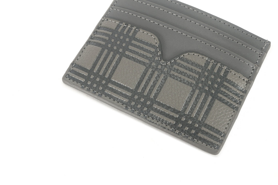 Card Case Meilany Palaka Embossed Grey