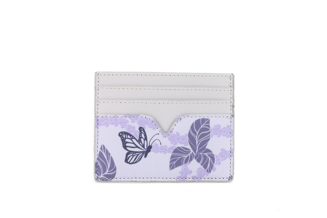 Card Case Meilany Ke'olu Crownflower Purple