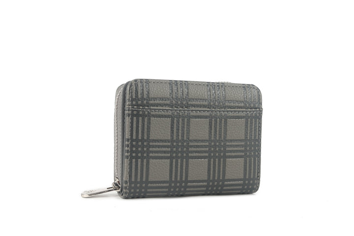 Wallet Meily Palaka Embossed Grey
