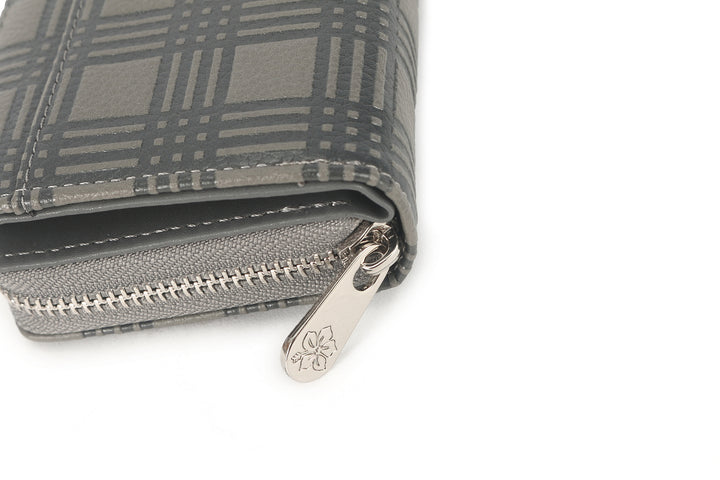 Wallet Meily Palaka Embossed Grey