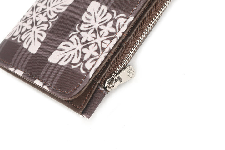 Wallet Joanne Ke'olu Quilt Palaka Brown
