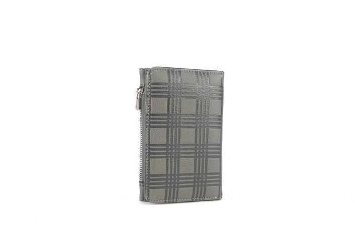 Wallet Joanne Palaka Embossed Grey