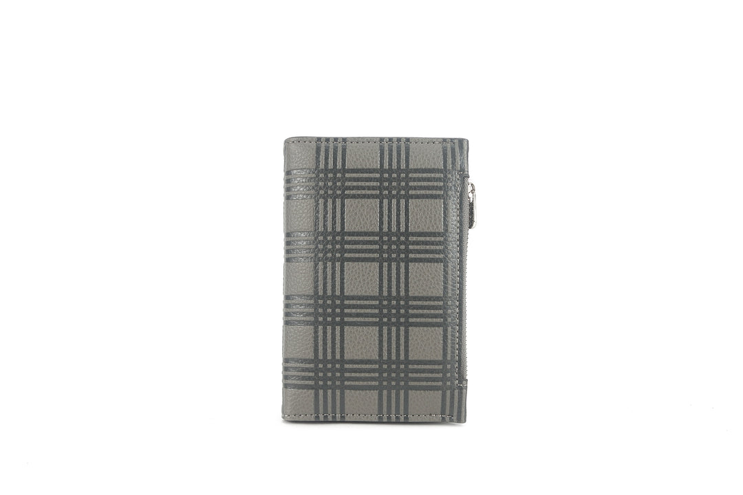 Wallet Joanne Palaka Embossed Grey