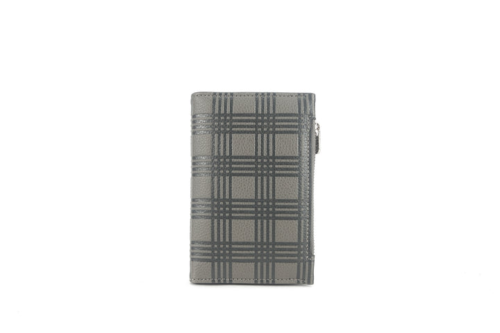 Wallet Joanne Palaka Embossed Grey
