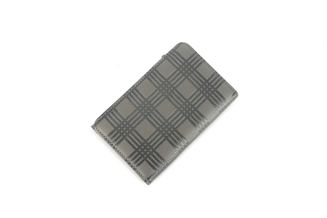 Wallet Joanne Palaka Embossed Grey