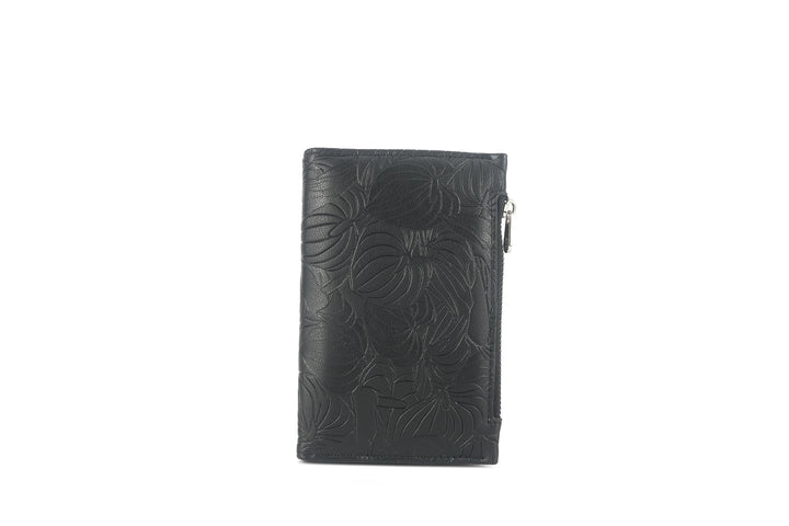 Wallet Joanne Anthurium Embossed Black