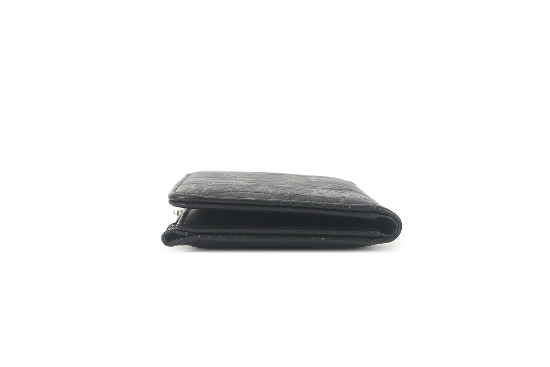 Wallet Joanne Anthurium Embossed Black