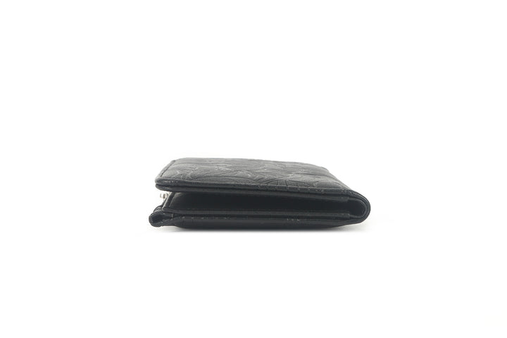 Wallet Joanne Anthurium Embossed Black