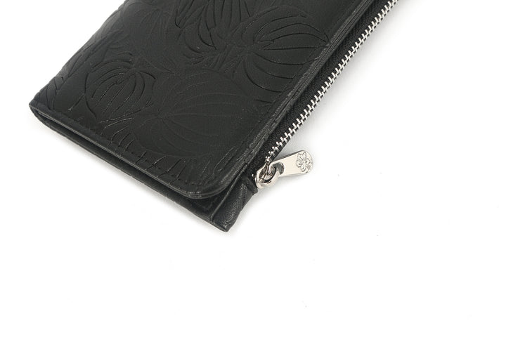 Wallet Joanne Anthurium Embossed Black