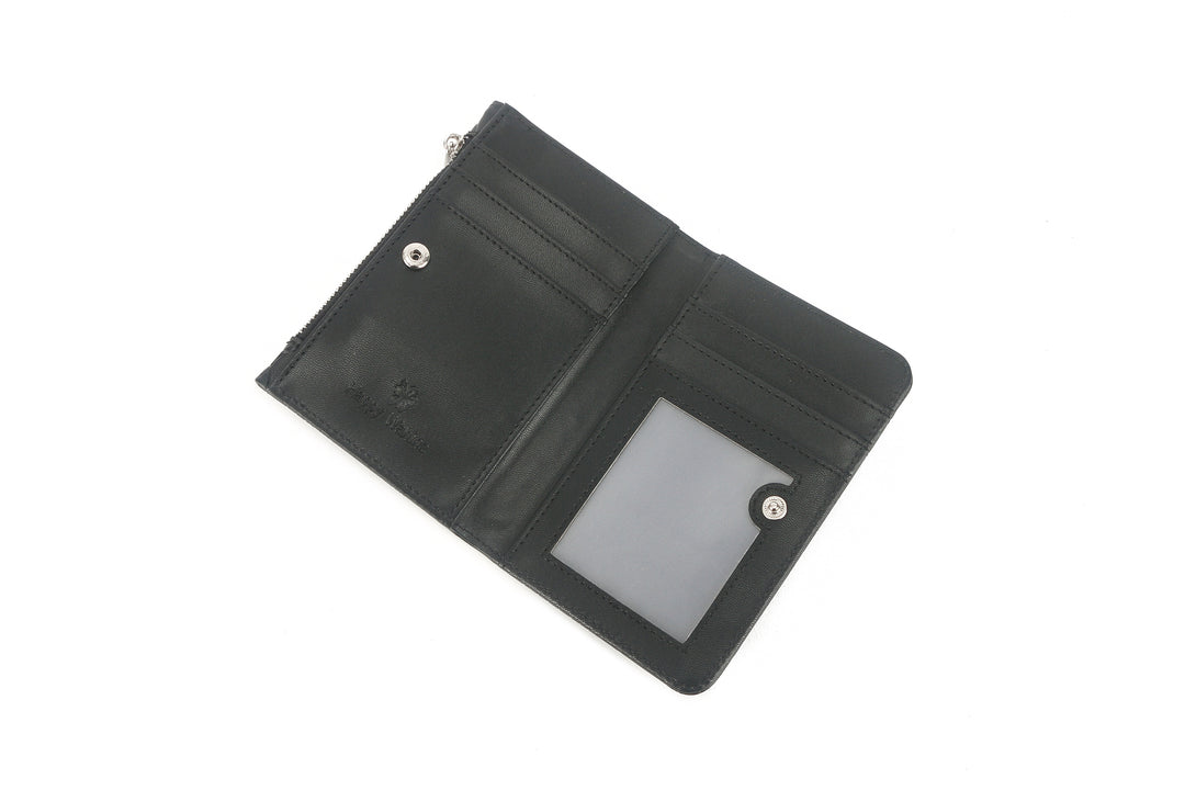 Wallet Joanne Anthurium Embossed Black
