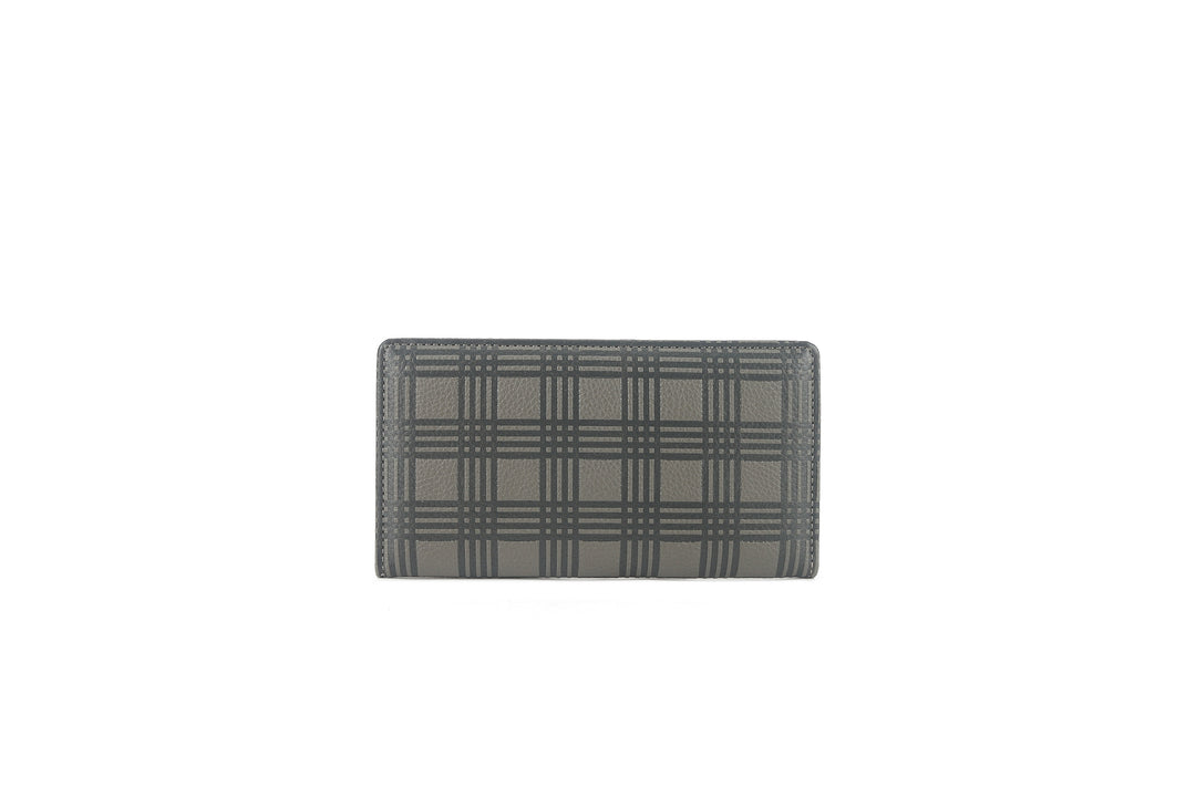 Wallet Teyla Palaka Embossed Grey