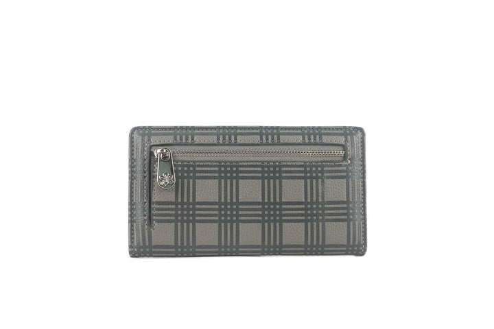 Wallet Teyla Palaka Embossed Grey