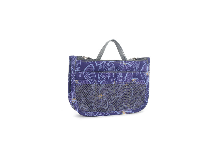 Bag Organizer Makiko Small Plumeria Blue