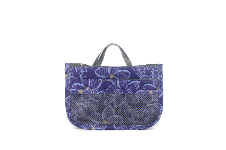 Bag Organizer Makiko Small Plumeria Blue