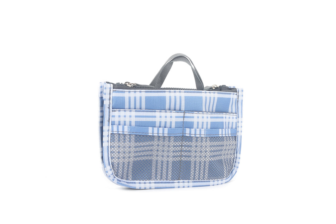 Bag Organizer Makiko Small Palaka Blue