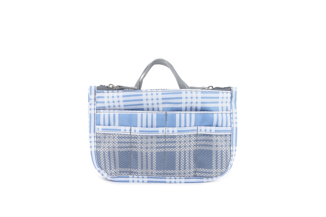 Bag Organizer Makiko Small Palaka Blue