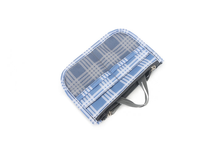 Bag Organizer Makiko Small Palaka Blue