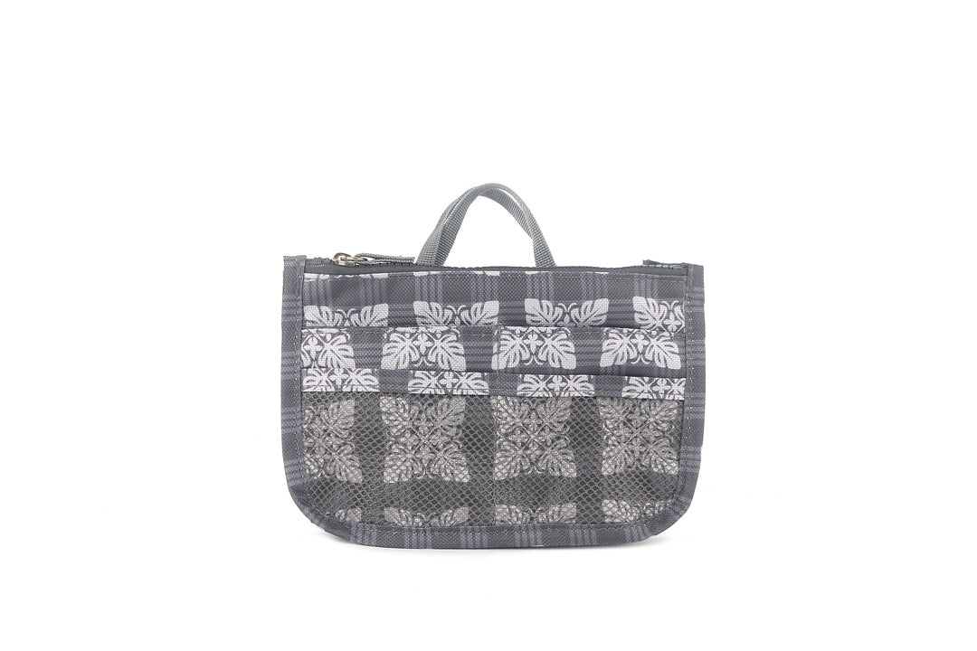 Bag Organizer Makiko Small Quilt Palaka Brown