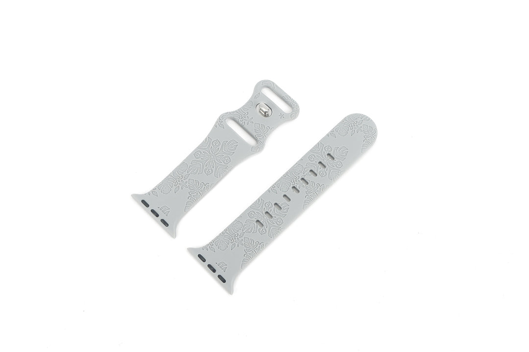Watch Band Quilt 38mm Grey