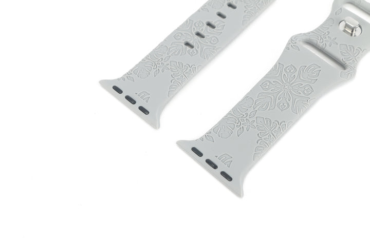 Watch Band Quilt 38mm Grey