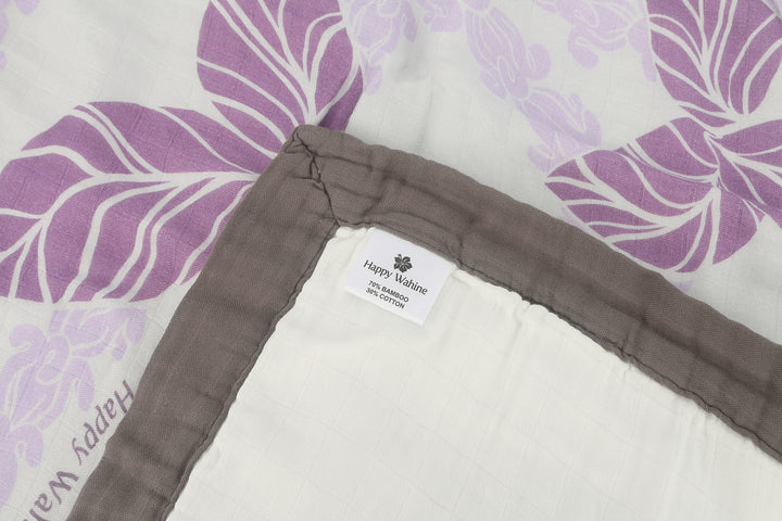 Luxury Bamboo Blanket Crownflower Purple